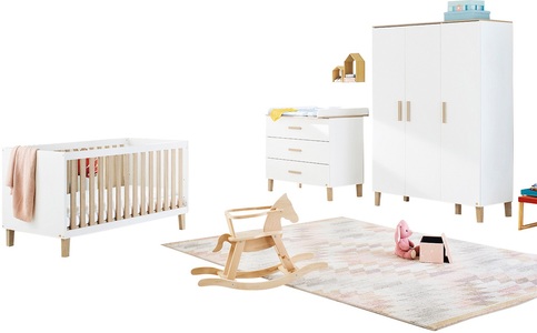Pinolino, Pinolino® Babyzimmer-Komplettset »Lumi«, (Set, 3 tlg.), breit gross, Made in Europe, 