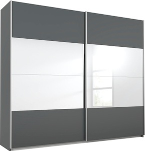 rauch ORANGE, rauch ORANGE Schwebetürenschrank »Quadra«, mit Spiegelelementen, rauch Schwebetürenschrank »Quadra«, mit Spiegelelementen
