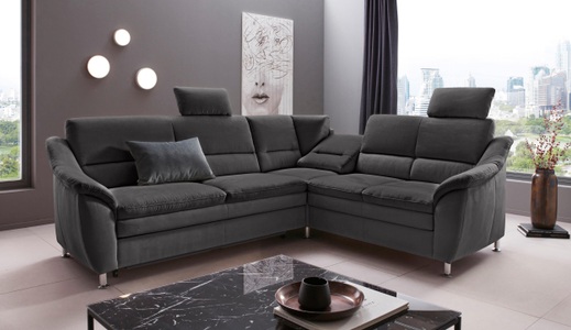 PLACES OF STYLE, Places of Style Ecksofa »Cardoso«, Federkern, wahlweise mit Bett, Schubkasten, teilweise Relaxfunktion, Places of Style Ecksofa »Cardoso L-Form«, Federkern, wahlweise mit Bett, Schubkasten, teilweise Relaxfunktion