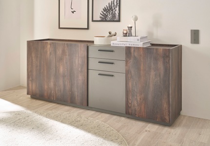 INOSIGN Sideboard »LARGO«, Soft-Close-Funktion, Breite ca. 200 cm