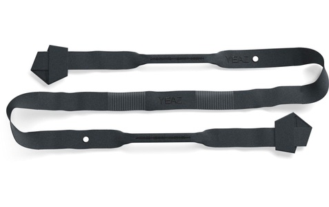 Yeaz, Feel Pro Yoga-band + Öse - Onyx Shadow Unisex Schwarz ONE SIZE, YEAZ - FEEL PRO Yoga-Band inkl. Öse, One Size, Schwarz