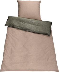 SETEX Wendebettwäsche »Chambray«, (2 tlg.), mit Wendefunktion