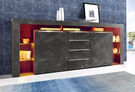 borchardt Möbel, borchardt Möbel Sideboard, (192 oder 220 cm), borchardt Möbel Sideboard »Lima«, (192 oder 220 cm)