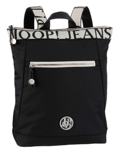 JOOP!, Rucksack Lietissimo Elva in Nachtblau, Joop Jeans Cityrucksack »lietissimo elva backpack lvz«, Freizeitrucksack mit Logo Schriftzug auf den Trageriemen