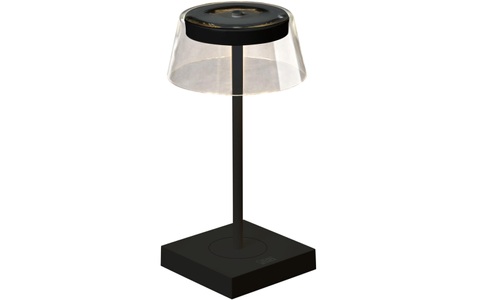 Konstsmide, LED-Tischlampe Scilla mit USB, schwarz, KONSTSMIDE USB-Tischleuchte »Scilla USB Schwarz«, dimmbar