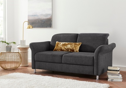 sit&more 2,5-Sitzer, inklusive Federkern, wahlweise mit Kopfteilverstellung