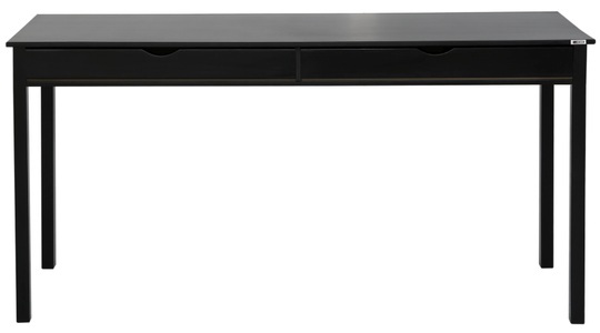 MY HOME, my home Schreibtisch »Gava«, (1 St.), Schreibtisch aus schönem massivem Kiefernholz, mit 2 Schubladen und eingefräste Griffmulden, in verschiedenen Farbvarianten enthältlich, Höhe 80 cm, INOSIGN Schreibtisch »Gava«, (1 St.), Kiefer massiv, eingefräste Griffmulden, Höhe 80 cm