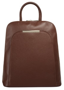 CLUTY, Cluty Cityrucksack, echt Leder, Made in Italy, Cluty Cityrucksack, echt Leder, Made in Italy
