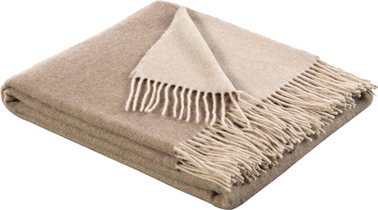 undefined, Biederlack Schurwolle/Kaschmir Plaid, Biederlack Plaid »Cashmere-Plaid«, Plaid Soft Impression, Biederlack, im Doubleface-Look, Kuscheldecke