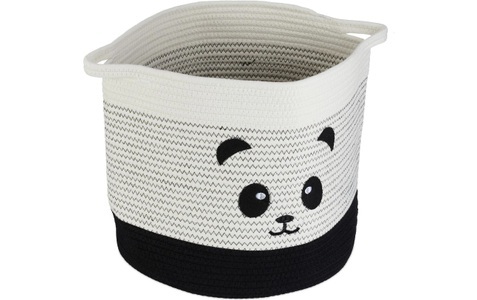 relaxdays, relaxdays Aufbewahrungskorb »Panda«, relaxdays Aufbewahrungskorb »Panda«