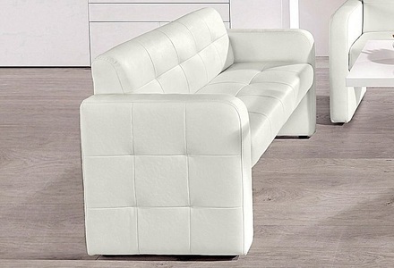 exxpo - sofa fashion, exxpo - sofa fashion 2-Sitzer »Barista«, mit Rückenlehne, exxpo - sofa fashion 2-Sitzer »Barista, modern und bequem, hoher Sitzkomfort«, moderne Sitz- und Rückenverarbeitung, frei im Raum stellbar