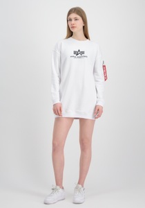 Alpha Industries, Alpha Industries Sweater »ALPHA INDUSTRIES Women - Sweatshirts Basic Long Sweater OS Wmn«, 