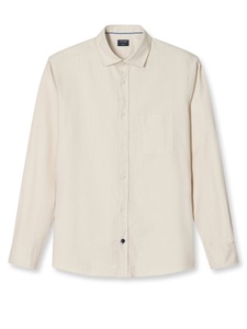 Olymp, OLYMP Flanellhemd casual, modern fit, Kentkragen, unifarben, OLYMP Flanellhemd casual, modern fit, Kentkragen, unifarben