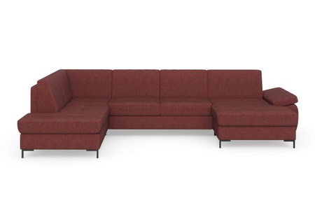 DOMO collection Wohnlandschaft »Capelo«, mit Armteilverstellung, wahlweise mit Bettfunktion, inklusive Federkern