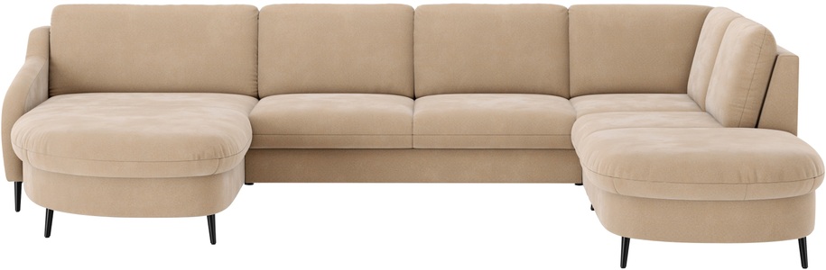 sit&more Wohnlandschaft »Soul U-Form«, wahlweise mit Bett und Bettkasten