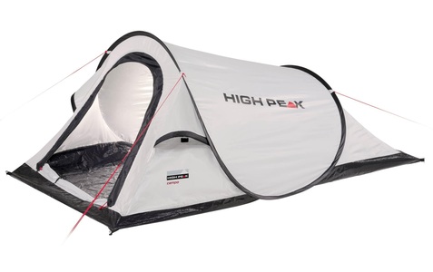 HIGH PEAK, High Peak Campo Zelt pearl 2020 Zelte, High Peak Wurfzelt »Pop up Zelt Campo« 2 Personen mit Transporttasche