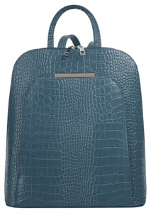 CLUTY, Cluty Cityrucksack, echt Leder, Made in Italy, Cluty Cityrucksack, echt Leder, Made in Italy
