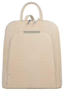 CLUTY, Cluty Cityrucksack, echt Leder, Made in Italy, Cluty Cityrucksack, echt Leder, Made in Italy