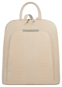 CLUTY, Cluty Cityrucksack, echt Leder, Made in Italy, Cluty Cityrucksack, echt Leder, Made in Italy