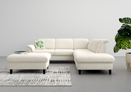 sit&more Ecksofa, wahlweise mit Kopfteilverstellung, Bettfunktion und Stauraum
