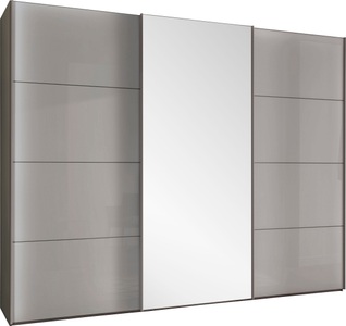 Wiemann, WIEMANN Schwebetürenschrank »Kos«, mit Spiegeltür und Schattenfuge, WIEMANN Schwebetürenschrank »Kos«, mit Spiegeltür und Schattenfuge