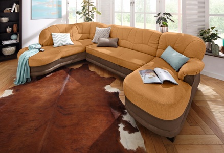 HOME AFFAIRE, Home affaire Wohnlandschaft »Camelita«, wahlweise mit Bettfunktion, 