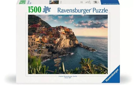 Ravensburger, Ravensburger RVB Puzzle 1500 T. Cinque Terre, Ravensburger - Puzzle Blick auf Cinque Terre, 1500 Teile, Multicolor