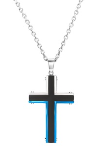 Firetti Kette mit Anhänger »Kreuz«