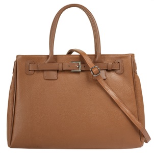 CLUTY, Cluty Henkeltasche, (1 tlg.), echt Leder, Made in Italy, Cluty Henkeltasche, echt Leder, Made in Italy