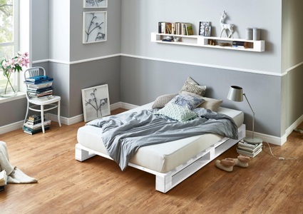 ATLANTIC HOME COLLECTION, ATLANTIC home collection Palettenbett, 