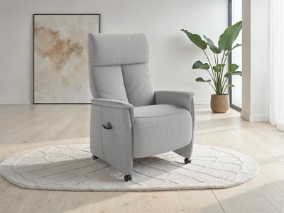 Sit & More, sit&more TV-Sessel "Cremona Comfort" wahlweise manuell oder elektrischer Funktion mit Akku