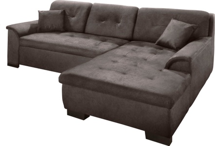 HOME AFFAIRE, Home affaire Ecksofa »Bergen«, wahlweise mit Bettfunktion, Home affaire Ecksofa »Bergen«, wahlweise mit Bettfunktion L-Form