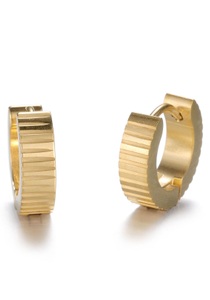 FIRETTI, Firetti Paar Creolen »Crag«, Firetti Paar Creolen »Schmuck Geschenk Crag«
