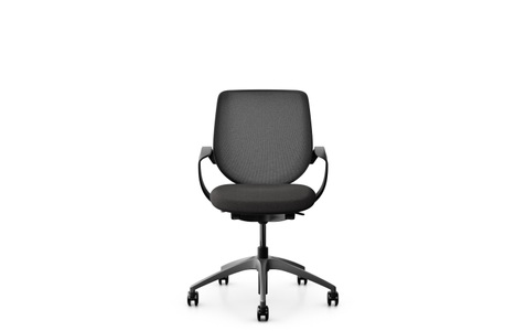 undefined, Schreibtischstuhl »313 mit Netzrücken«, Polyester, Giroflex Schreibtischstuhl »313 mit Netzrücken«, Polyester