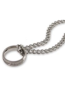 Der Herr der Ringe, Der Herr der Ringe Kette mit Anhänger »Der Eine Ring an Kette, 10004027«, Der Herr der Ringe Kette mit Anhänger »Der Eine Ring an Kette, 10004027«, Made in Germany