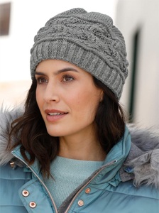 undefined, Mütze in grau von heine, Casual Looks Strickmütze