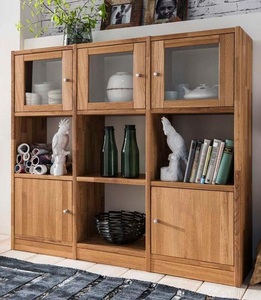 PREMIUM COLLECTION BY HOME AFFAIRE, Premium collection by Home affaire Regalelement »Ecko«, aus schönem massivem Wildeichenholz, Breite 136 cm, 