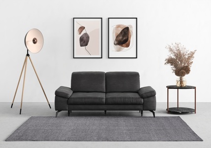 SIT&MORE, sit&more 2,5-Sitzer »Cabana«, Breite 211 cm, mit oder ohne Sitztiefen-, und Kopfteilfunktion, sit&more 2,5-Sitzer »Cabana« Breite 211 cm, mit oder ohne Sitztiefen-, und Kopfteilfunktion