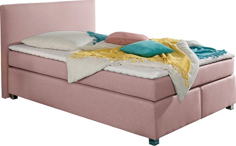 INOSIGN, INOSIGN Boxspringbett »Eliana«, inkl. Topper, in 4 Breiten, 3 Matratzenarten und 2 Härtegraden, INOSIGN Boxspringbett »Eliana«, inkl. Topper, in 4 Breiten, 3 Matratzenarten und 2 Härtegraden