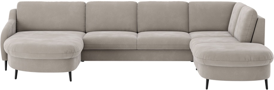 sit&more Wohnlandschaft »Soul U-Form«, wahlweise mit Bett und Bettkasten
