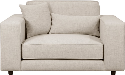 GOODproduct, GOODproduct Sessel »Grenette«, im Baumwoll-/Leinenmix oder umweltschoned aus recycelten Stoffen, Federkern, GOODproduct Sessel »Grenette«, im Baumwoll-/Leinenmix oder umweltschoned aus recycelten Stoffen