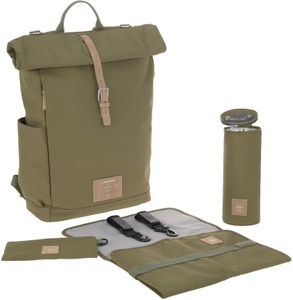 Lässig, Lässig Wickelrucksack GRE ROLLTOP (30x46x14) in olive, Wickelrucksack GRE ROLLTOP (30x46x14) in olive