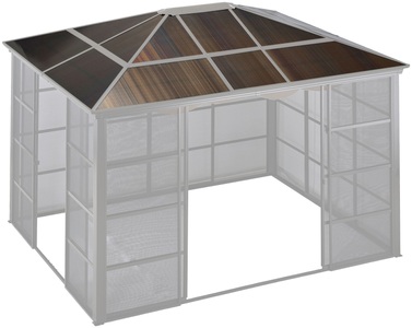 KONIFERA, KONIFERA Pavillonersatzdach, Dachplatten für »Antigua«, BxT: 300x365 cm, KONIFERA Pavillon-Ersatzdach, Dachplatten für »Antigua«, BxT: 300x365 cm
