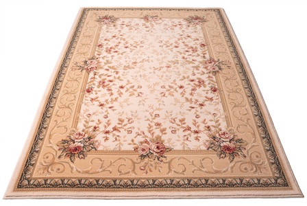 THEKO, THEKO Wollteppich »Floresti 2637«, rechteckig, 10 mm Höhe, reine Wolle, Wohnzimmer, THEKO Wollteppich »Floresti 2637«, rechteckig, 10 mm Höhe, reine Wolle, ideal im Wohnzimmer & Schlafzimmer