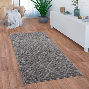 Paco Home Läufer »Stilo 865«, rechteckig, Hoch-Tief Effekt, Ornament, auch als Teppich, In- und Outdoor geeignet