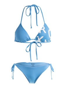 ROXY, Roxy SD Beach Classics Tiki Tri Reg TS Set - Bikinis Azure Blue XL, 