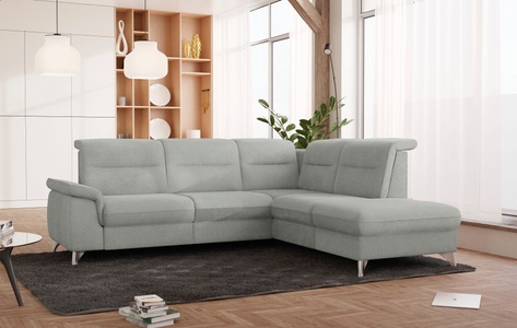 SCHÖNER WOHNEN LAMINAT, SCHÖNER WOHNEN LAMINAT Ecksofa, wahlweise mit motorischer Relaxfunktion, sit&more Ecksofa »Astoria L-Form«, wahlweise mit motorischer Relaxfunktion