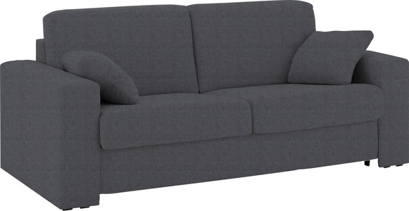 HOME AFFAIRE, Home affaire Schlafsofa »Roma«, Dauerschlaffunktion, mit Unterfederung, Lattenrost und echter Matratze. Zum Ausfalten in hoher Qualität, in 2 Breiten, Home affaire Schlafsofa »Roma Matratzenhöhe 14 cm«, Dauerschlaffunktion, mit Unterfederung, Lattenrost, Matratze