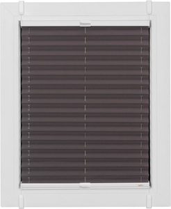 SUNLINES, sunlines Plissee »One Size Style Crepe«, blickdicht, ohne Bohren, verspannt, Zubehörfarbe weiss, zum Klemmen, sunlines Plissee »One Size Style Crepe«, blickdicht, ohne Bohren, verspannt, Zubehörfarbe weiss, zum Klemmen