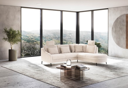 sit&more Ecksofa »Soul L-Form«, wahlweise mit Bettfunktion und Bettkasten oder Schubkasten